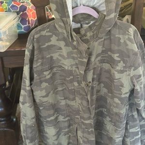 Universal threads XXL army, utility jacket